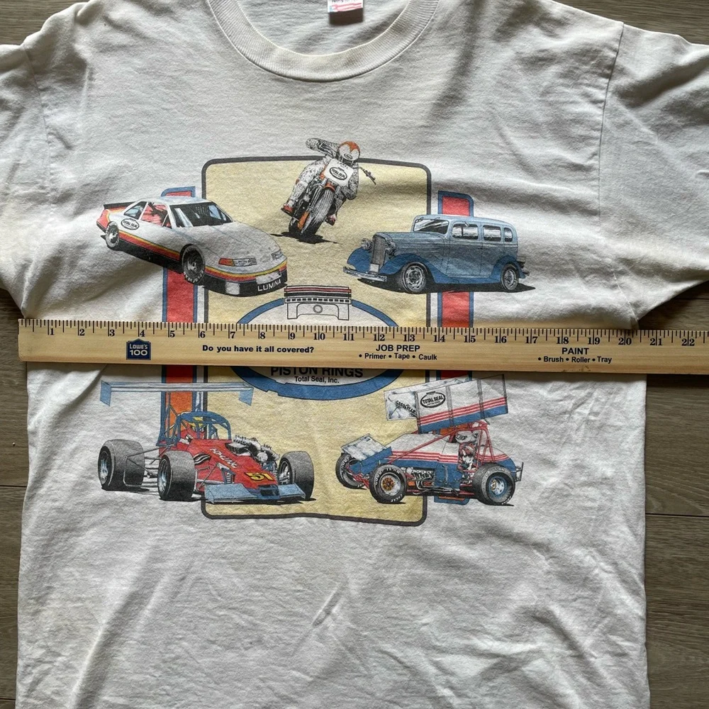 Vintage Total Seal piston ring shirt - Picture 8 of 9